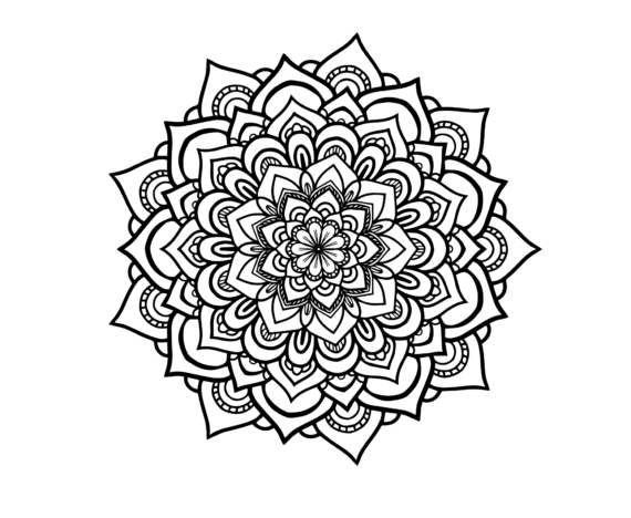 Mandalas zum Ausdrucken für Kinder